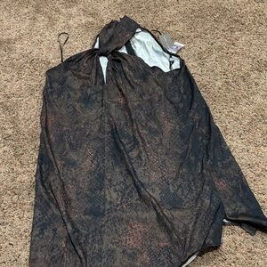 Lola & Sophie Black and Brown Dress